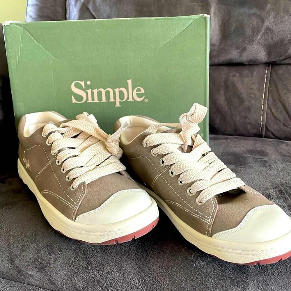 Simple Retro 91 Low Taupe Siz M7/W9